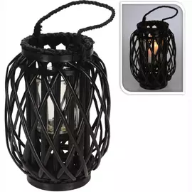 Подсвечник-фонарь Koopman 23x30 см черный