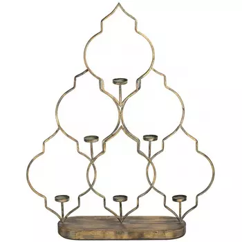 Подсвечник Glasar для 6 свечей 79 см