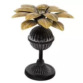 Подсвечник Glasar в виде пальмы 36x36x34см