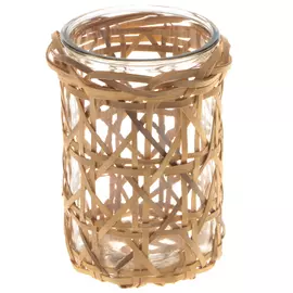 Подсвечник Kaemingk обиход коричневый 10х15 см