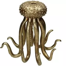 Подсвечник Kersten осьминог золотая 28.2x26.3cm