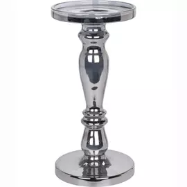 Подсвечник Koopman 13х13х27 см серый