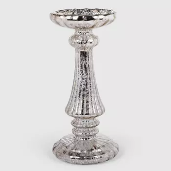 Подсвечник Yancheng Shiny золотистый 11х11х24 см