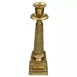 Подсвечник золотой Kersten 10.5x10.5x38cm