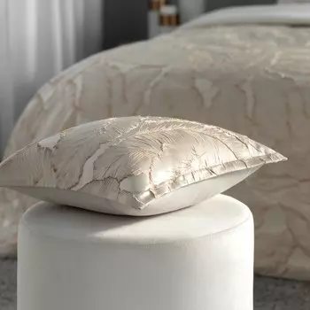 Подушка декоративная Estia Алессия экрю/золотой 45х45 см