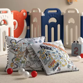 Подушка декоративная Togas Авентура серый 45x45 см