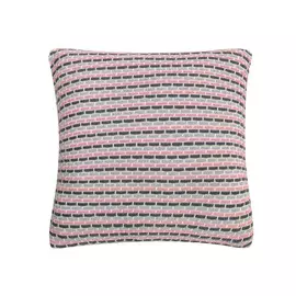 Подушка декоративная Togas Челси черная/розовая 45х45