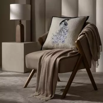 Подушка декоративная Togas Ногара бежевый 50x50 см