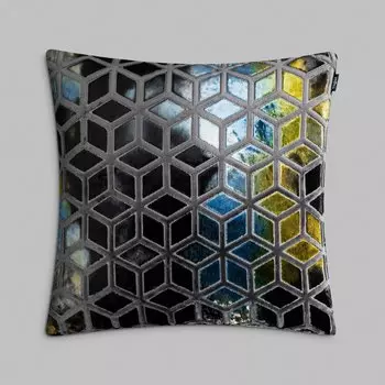 Подушка декоративная Togas Пилари синий 47х47 см