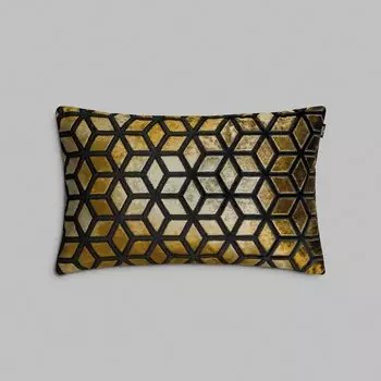 Подушка декоративная Togas Пилари желтый 37х57 см