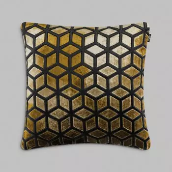 Подушка декоративная Togas Пилари желтый 47х47 см