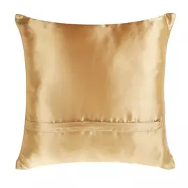 Подушка декоративная Wonne traum 45х45 17-12 золото/бордо