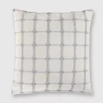 Подушка Homelines textiles cage 45x45 см grey