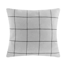 Подушка Homelines textiles drill check 45х45см grey