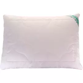 Подушка Вонне-траум Bamboo Jacquard белая 50х70 см