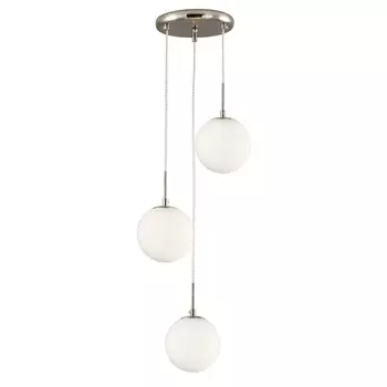 Подвес Citilux Томми cl102034 хром матовый+ белый