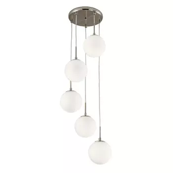 Подвес Citilux Томми cl102054 хром матовый+ белый