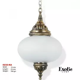 Подвес Exotic Selection 0232-KA белый
