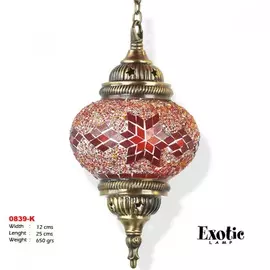 Подвес Exotic Selection 0839-K красный