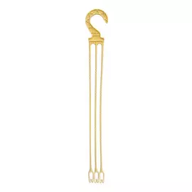 Подвес Пластавеню для горшка кремовый h-48 см