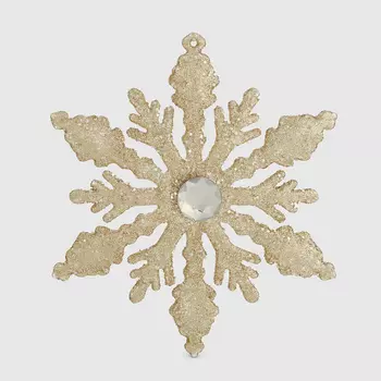 Подвеска Ad trend NY снежинка 13 см в ассортименте