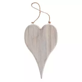 Подвеска декоративная Dekor pap сердце 15х24 см
