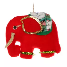 Подвеска декоративная Kaemingk слон 12х9см