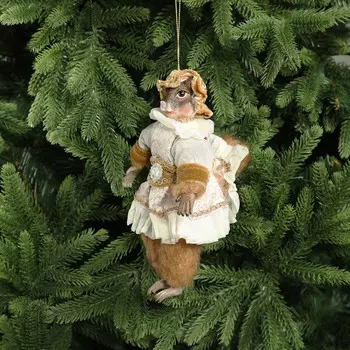 Подвеска елочная Goodwill белочка 20 см, в ассортименте