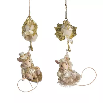 Подвеска Goodwill мышка в ассортименте золотая 18,5 см