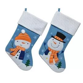 Подвеска Kaemingk носок для подарков 45 см в ассортименте