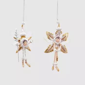 Подвеска на елку Edg эльф 15 см в ассортименте