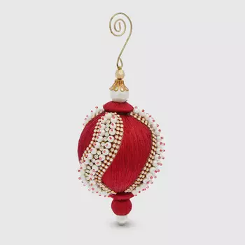 Подвеска на елку Edg Burgundy 8 см