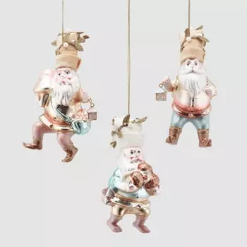 Подвеска на елку Edg гном 15 см в ассортименте