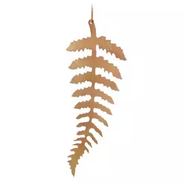 Подвеска Shishi ny папортник золотой 18см