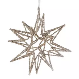 Подвеска Shishi ny звезда 3D 16 см