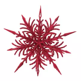 Подвеска Weiste звезда бордо 12 см