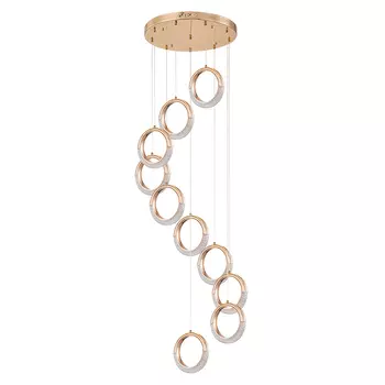 Подвесная люстра Arte Lamp MONTANA A7777SP-10GO