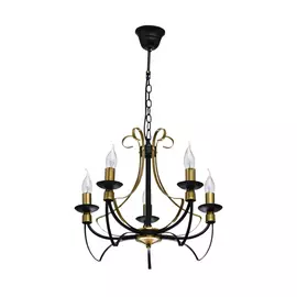 Подвесная люстра De Markt City Свеча 683013705