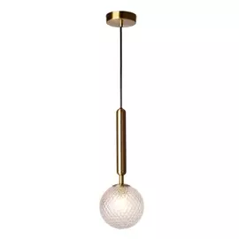 Подвесной светильник Elvan 375-1хg9-bacl латунь