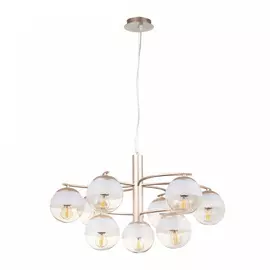 Подвесной светильник Freya FR5018PL-09G Матовое Золото 9хE14х40W
