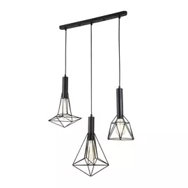 Подвесной светильник Maytoni T021-03-B Черный 3хE27х60W