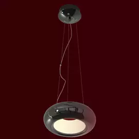 Подвесной светильник светодиодный Citilux Орбита хром черный CL707213