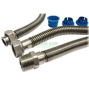 Подводка для газа Tuboflex нержавейка м1/2-н1/2 l=2.0м (018-0488)