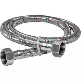 Подводка для воды Оскар-м 50 см ss 12 мм 1/2" гайка/гайка