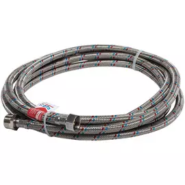 Подводка Sanmix ВР/НР серебряная 400 см