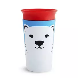 Поильник-непроливайка Munchkin MIRACLE 360° ЭКО Арктический медведь 296 мл