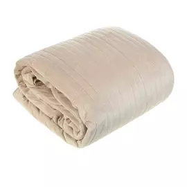 Покрывало 230х250 велюр вельмонт молочный Sofi de marko