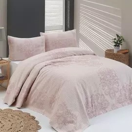 Покрывало Arya Home Elsa розовое 240х260 см