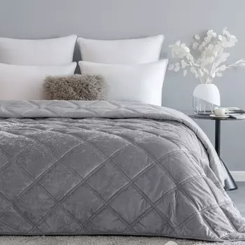 Покрывало Cassia Селин темно-серый 240х260 см