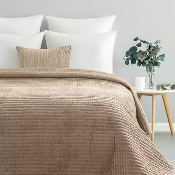 Покрывало Estia Эла бежевый 240х260 см